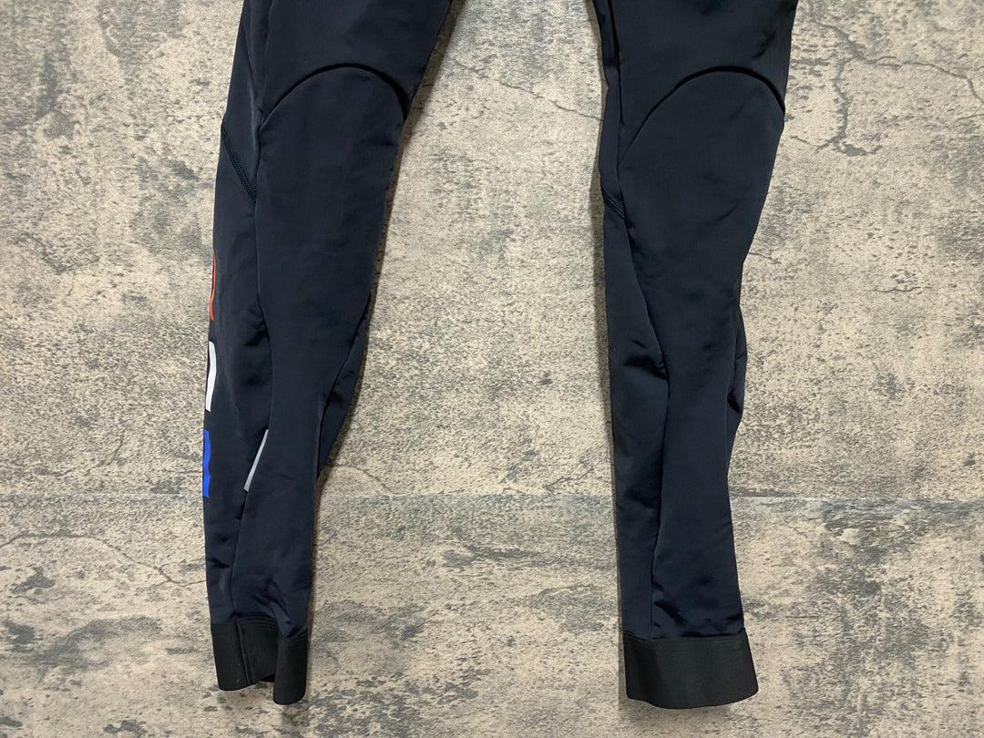 JR087 ルコックスポルティフ le coq sportif レーサータイツ 黒 S 裏起毛