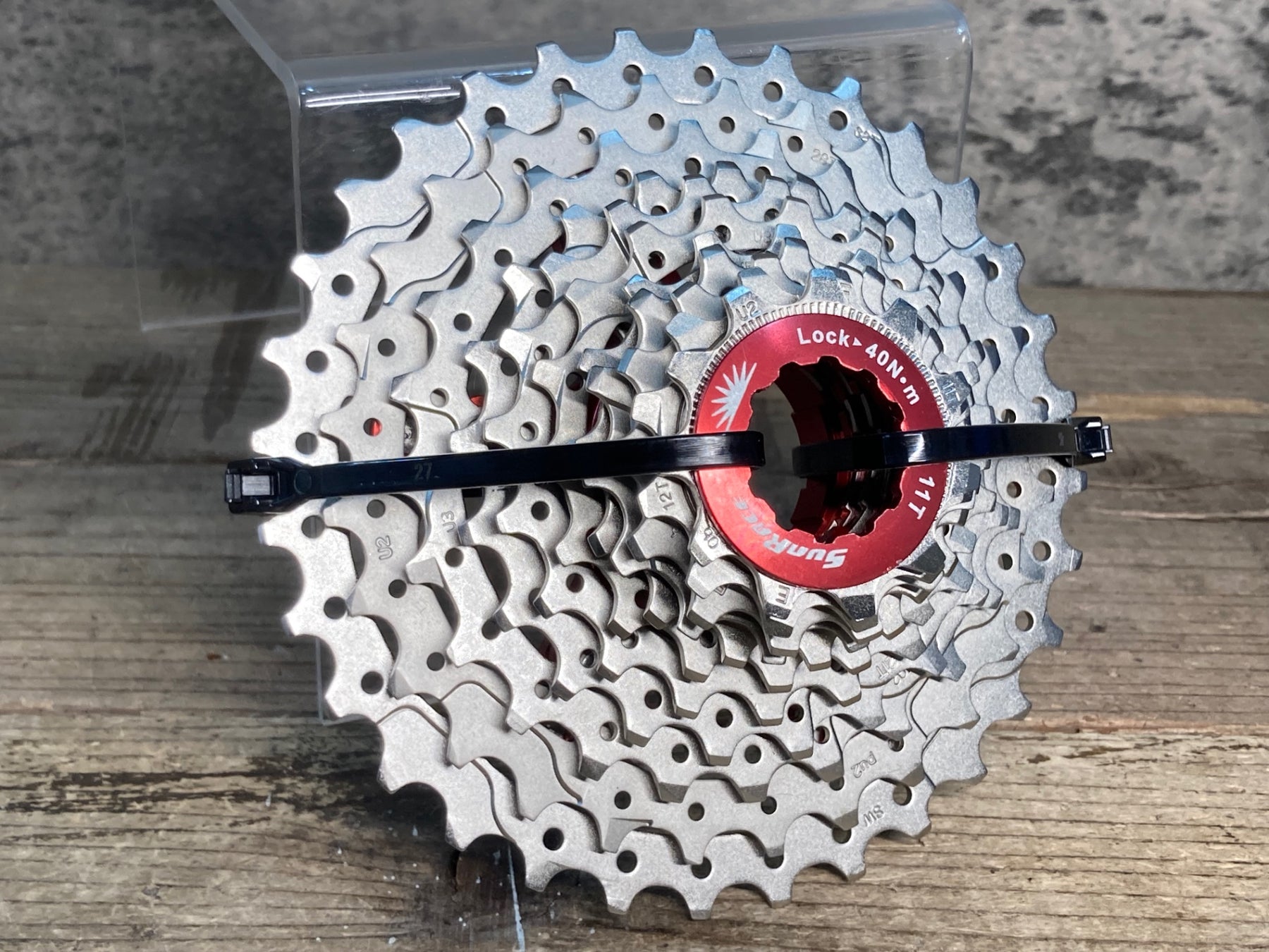 試走のみ エアロカーボンホイール 50mm ローター、タイヤ 、11Sスプロケ付 試走のみ エアロカーボンホイール 50mm ローター、タイヤ 、11S