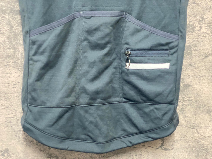 JE167 ラファ Rapha CLASSIC JERSEY 半袖 サイクルジャージ グレー XS