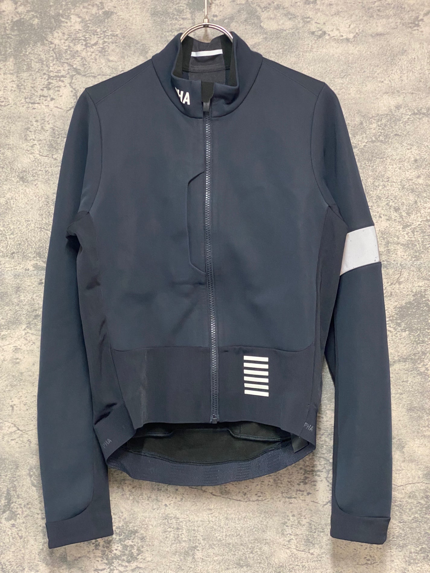 JY359 ラファ Rapha PRO TEAM JERSEY 長袖 サイクルジャージ 黒 M 裏