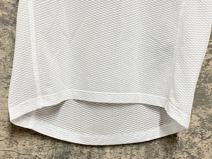 KM709 パスノーマルスタジオ PAS NORMAL STUDIOS SLEEVELESS BASELAYER ノースリーブ ベースレイヤー 白 S メッシュ