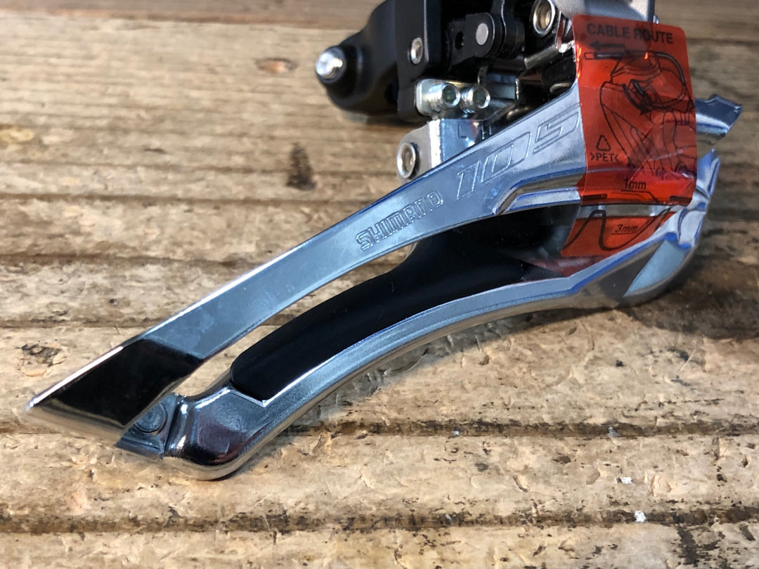 JP017 シマノ SHIMANO 105 FD-R7000 フロントディレイラー バンド Φ31.8 シルバー