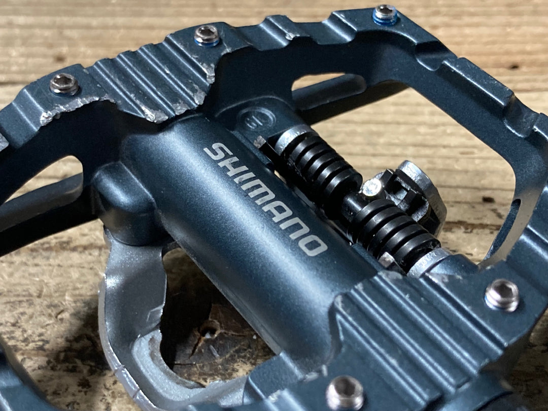 JZ377 シマノ SHIMANO PD-EH500 ビンディングペダル 片面フラット SPD