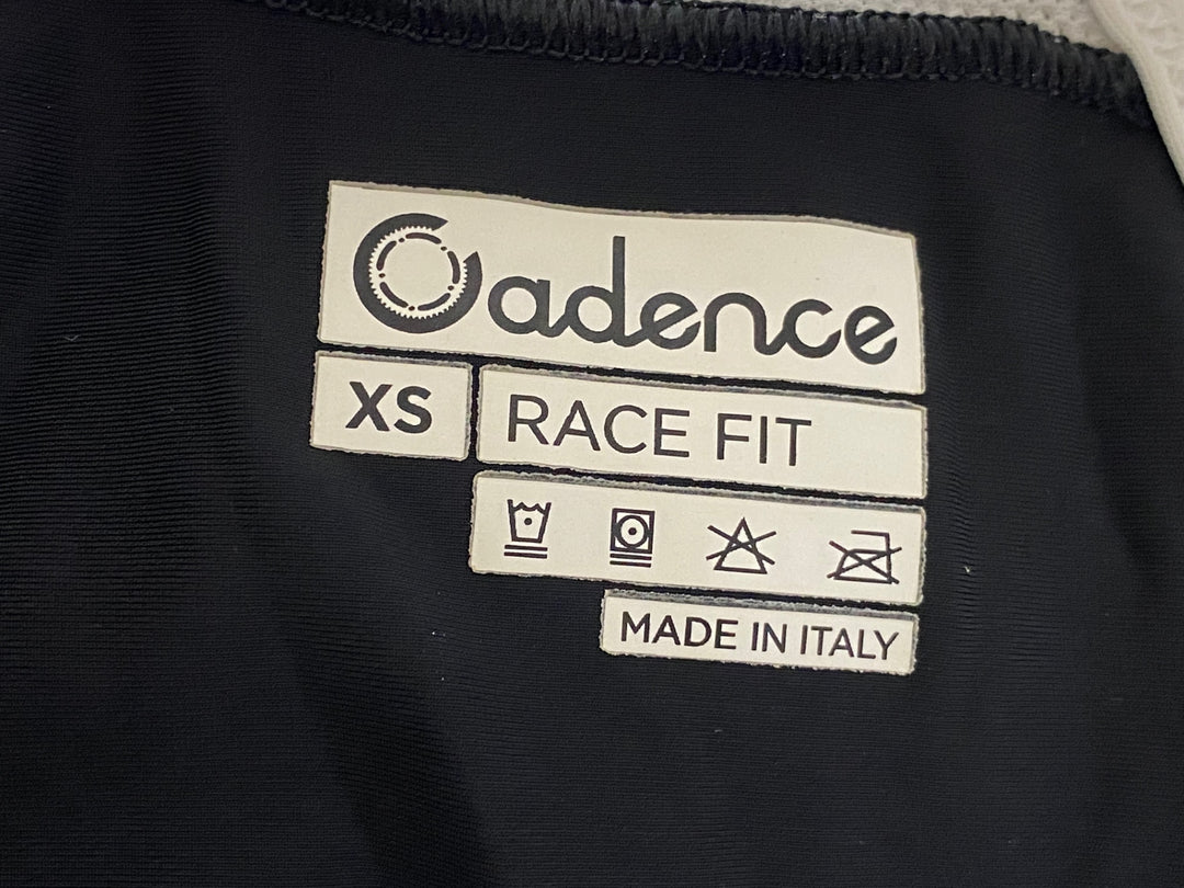 JQ517 ケイデンス Cadence RACE FIT ビブショーツ 黒青 XS