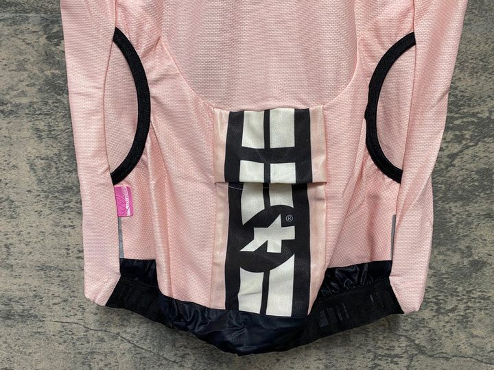 KD605 アソス assos 半袖 サイクルジャージ ピンク S レディース ※汚れあり