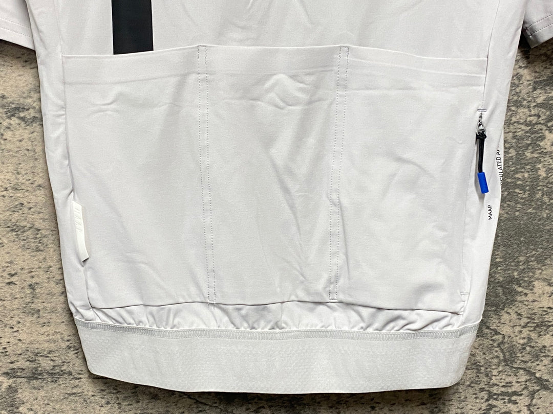 KI311 マープ MAAP TRAINING JERSEY 半袖 サイクルジャージ グレー S