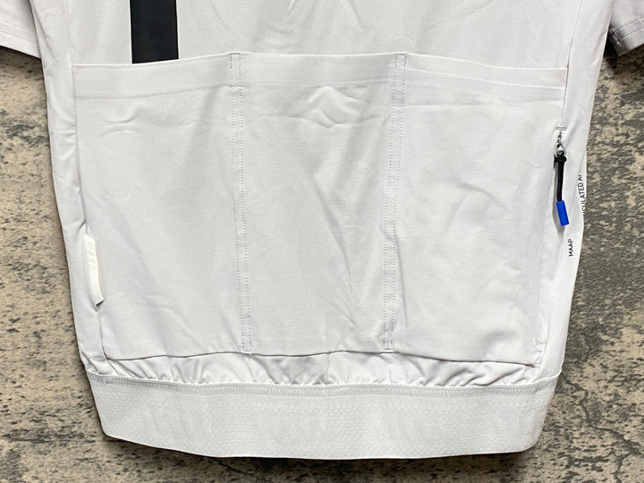 KI311 マープ MAAP TRAINING JERSEY 半袖 サイクルジャージ グレー S