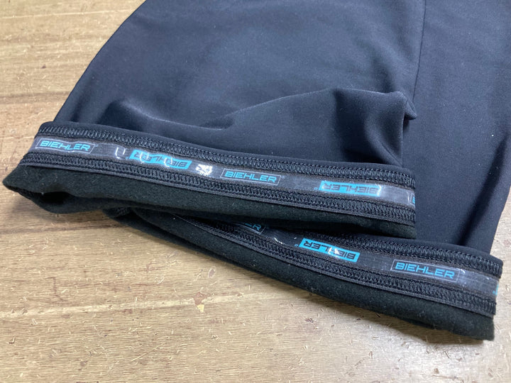 KD781 ビーラー BIEHLER レッグカバー 黒 S 裏起毛