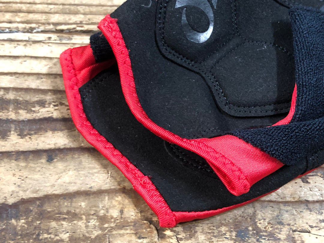 KA084 パールイズミ PEARL iZUMi 指切 グローブ 赤 L