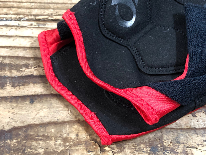 KA084 パールイズミ PEARL iZUMi 指切 グローブ 赤 L