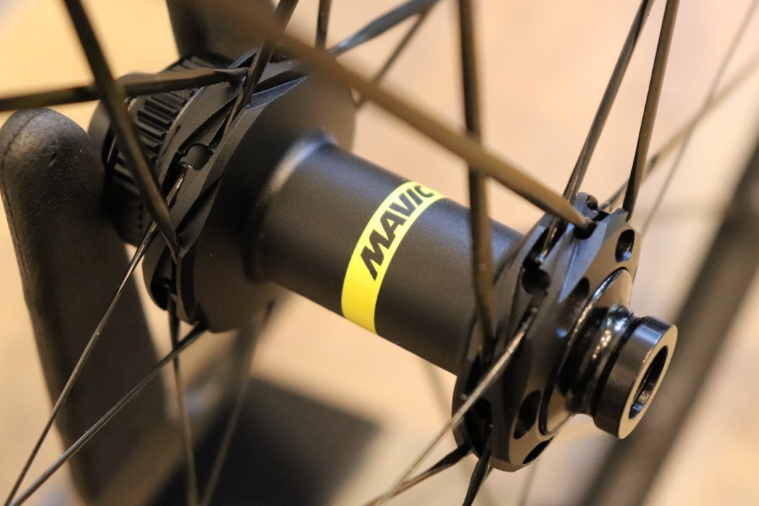 未使用品 マヴィック MAVIC キシリウム KSYRIUM SL 25 DISC チューブレスレディ アルミ シマノ 12/11S ホイールセット 【さいたま浦和店】