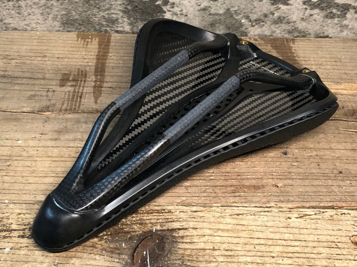 JM115 スペシャライズド SPECIALIZED S-WORKS POWER MIRROR サドル 黒 155mm カーボンレール ※座面割れ ジャンク