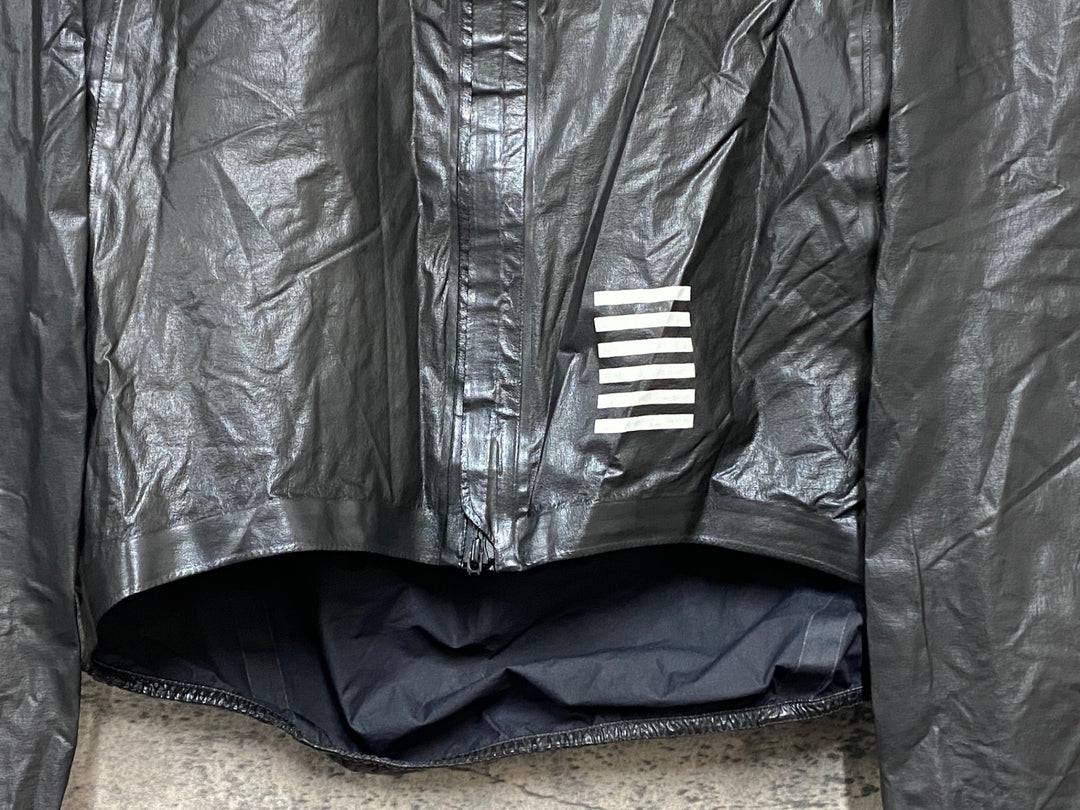 KR570 ラファ Rapha PRO TEAM LIGHTWEIGHT GORE-TEX JACKET 長袖 サイクルジャケット 黒 S ※ジッパー引手破損