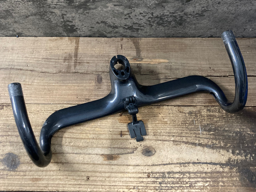 KL642 トレック TREK MADONE KVF AERO INTEGRATED HANDLEBAR/STEM カーボン ドロップハンドル C-C400mm 90mm