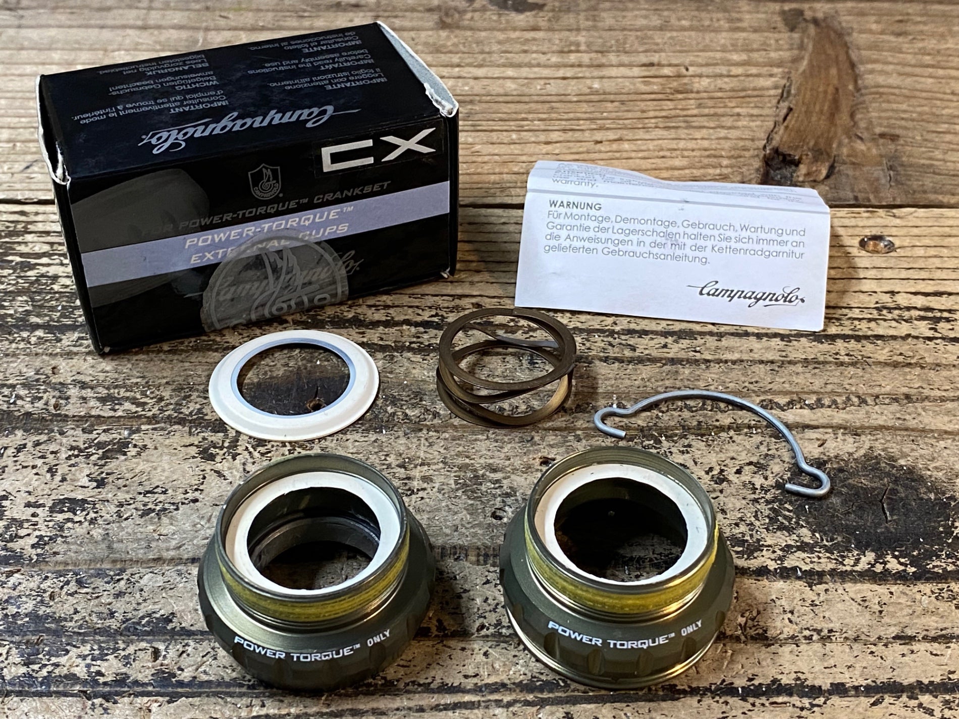 JR486 カンパニョーロ CAMPAGNOLO CX POWER TORQUE outbnord cups BC