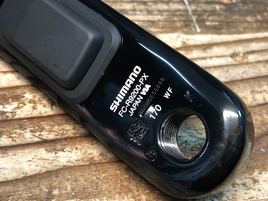 JD650 シマノ SHIMANO デュラエース DURA-ACE FC-R9200-PX パワーメーター クランクセット 50/34T 170mm 動作確認済