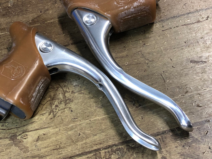 KL626 カンパニョーロ CAMPAGNOLO ブレーキレバー 左右セット ※ブラケットカバー劣化