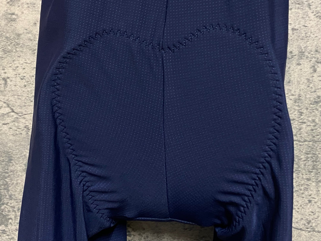 KS248 カフェドシクリステ cafe du cycliste Adele rain winter bibshort ビブショーツ 紺 XS 裏起毛