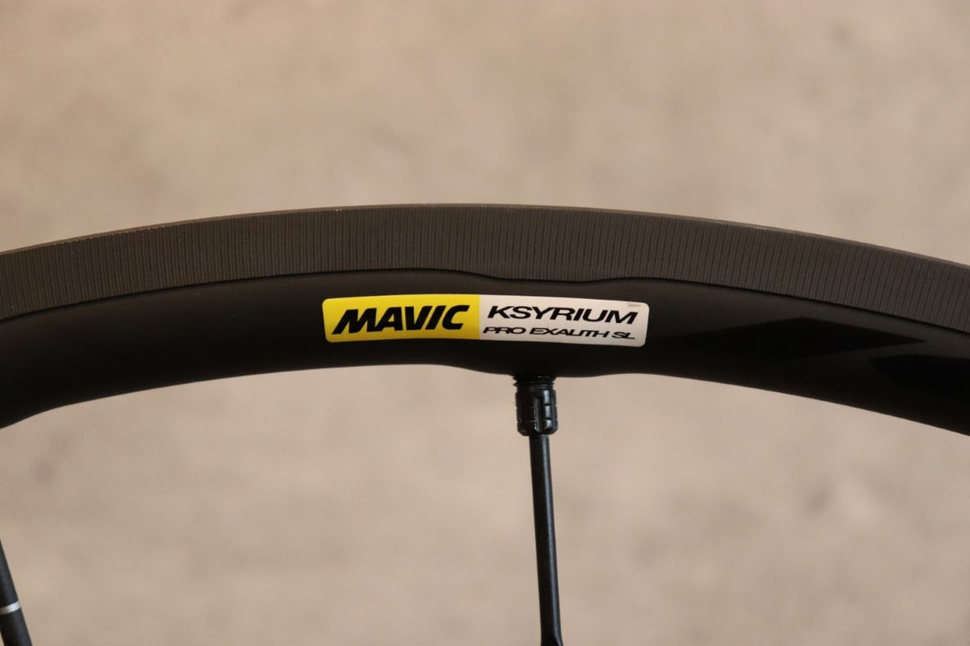 マヴィック MAVIC キシリウム Ksyrium Pro Exalith SL アルミ クリンチャー ホイールセット シマノ 12/11S 【さいたま浦和店】