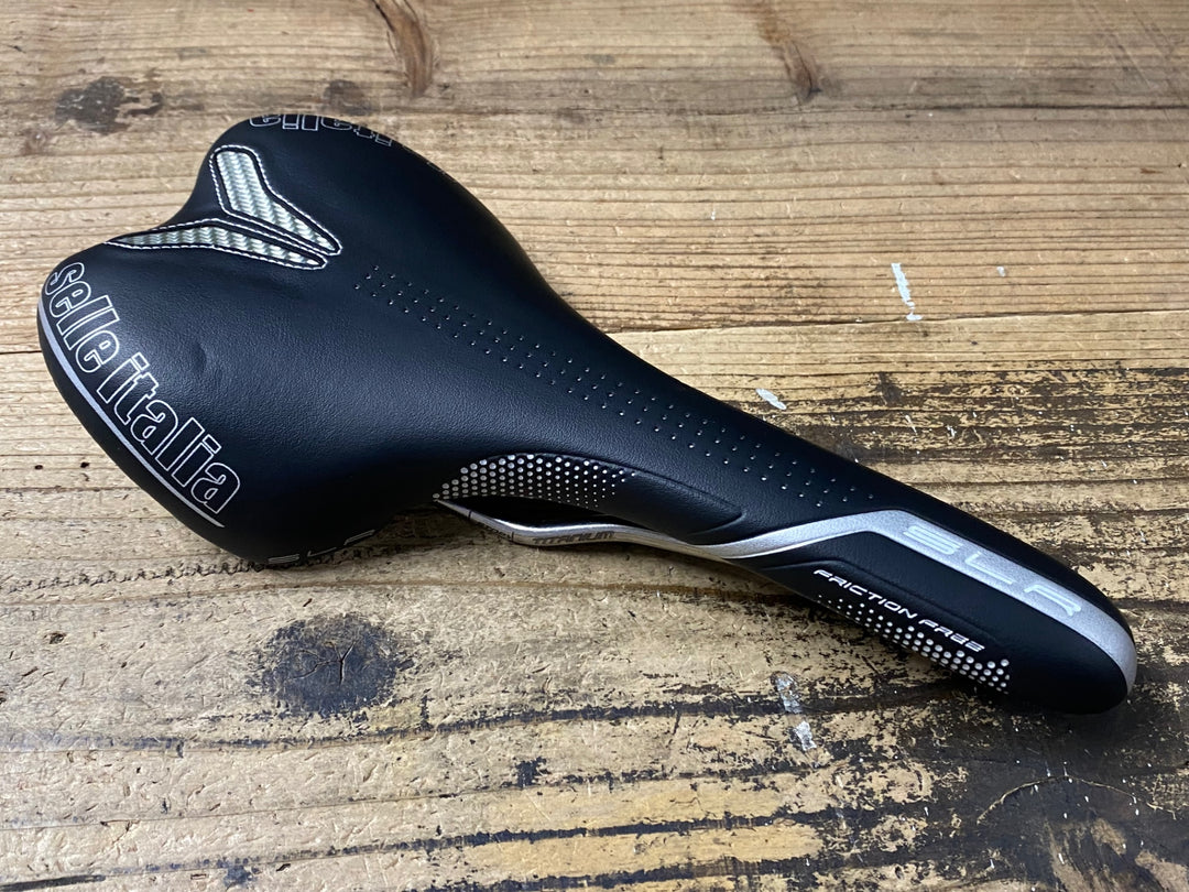 KO332 セライタリア SELLE ITALIA SLR FLOW titanium サドル レール S1 FRICTION FREE 黒