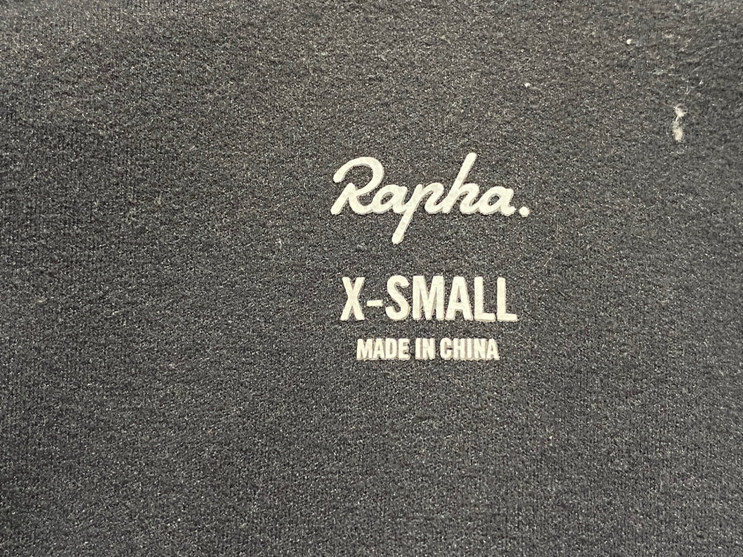 JN226 ラファ Rapha WOMEN'S LONG SLEEVE CORE JERSEY 長袖 サイクルジャージ グレー XS 裏起毛 レディース