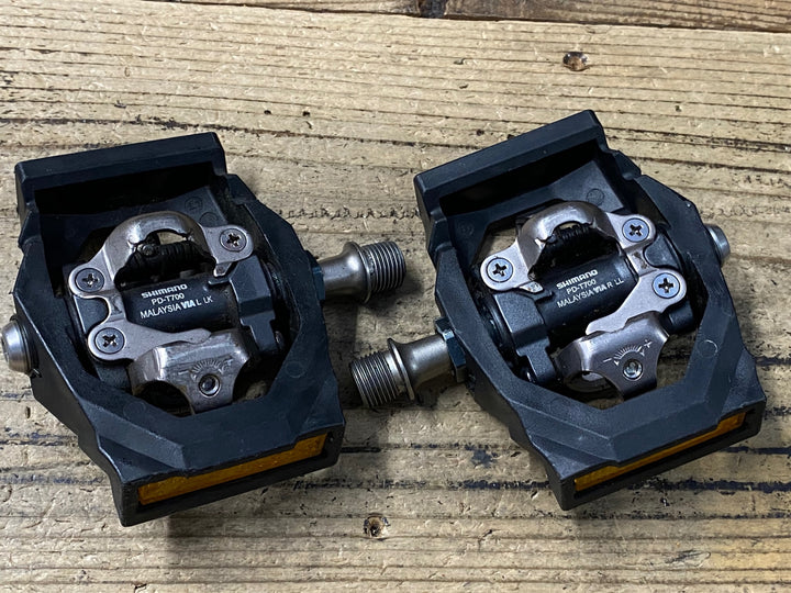 KQ601 シマノ SHIMANO PD-T700 ビンディングペダル SPD