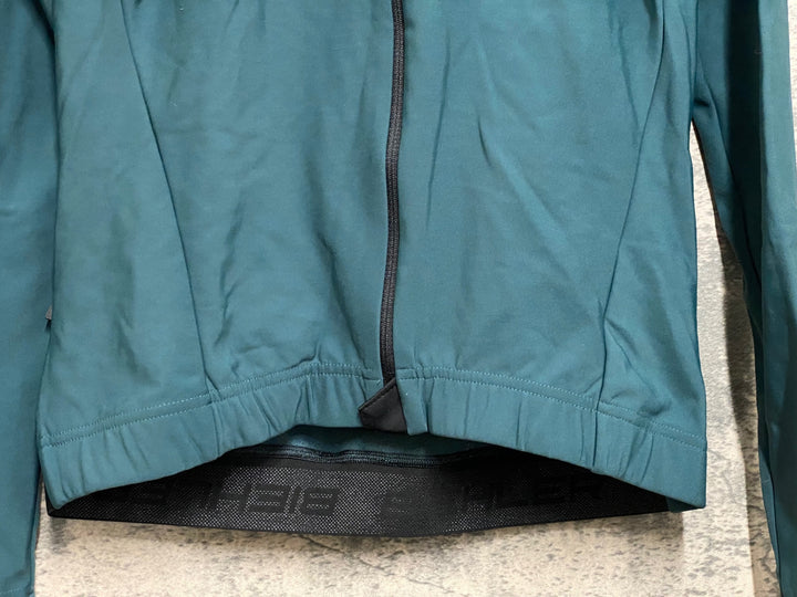 JO055 BIEHLER 長袖 サイクルジャージ 緑 M 裏起毛