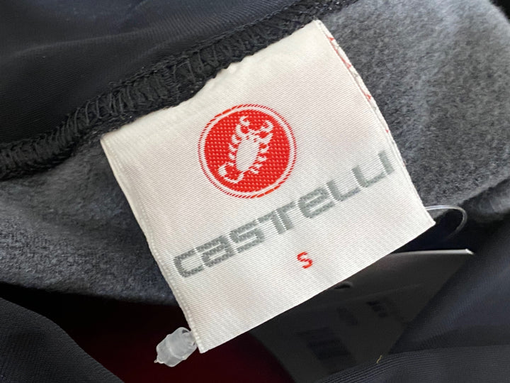 KP119 カステリ CASTELLI レーサータイツ 黒 S 裏起毛