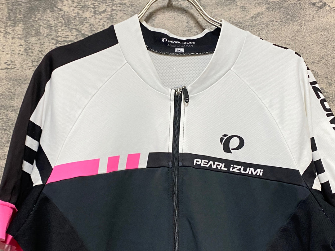 KC652 パールイズミ PEARL iZUMi 半袖 サイクルジャージ 白 黒 ピンク BXL