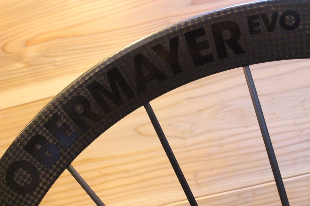 ライトウェイト LIGHTWEIGHT オーバーマイヤー OBERMAYER EVO SCHWARZ ED カーボン チューブレス フロントホイール 前輪のみ 【名古屋店】