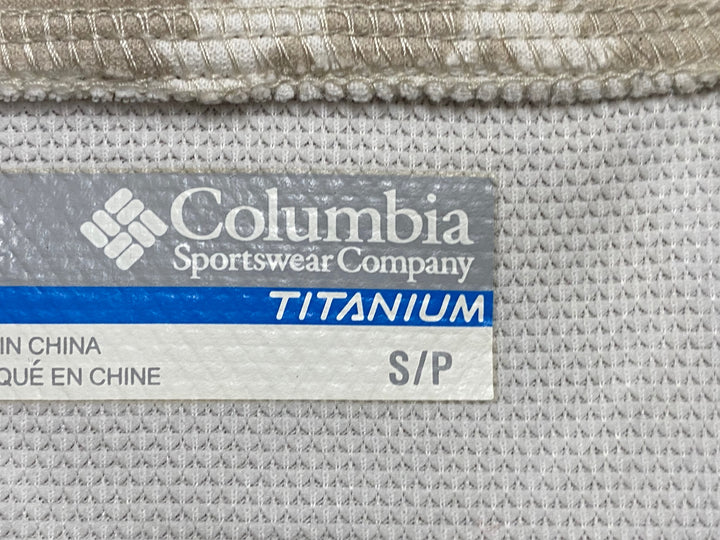 KF173 コロンビア Colombia titanium 半袖 サイクルジャージ ベージュ S