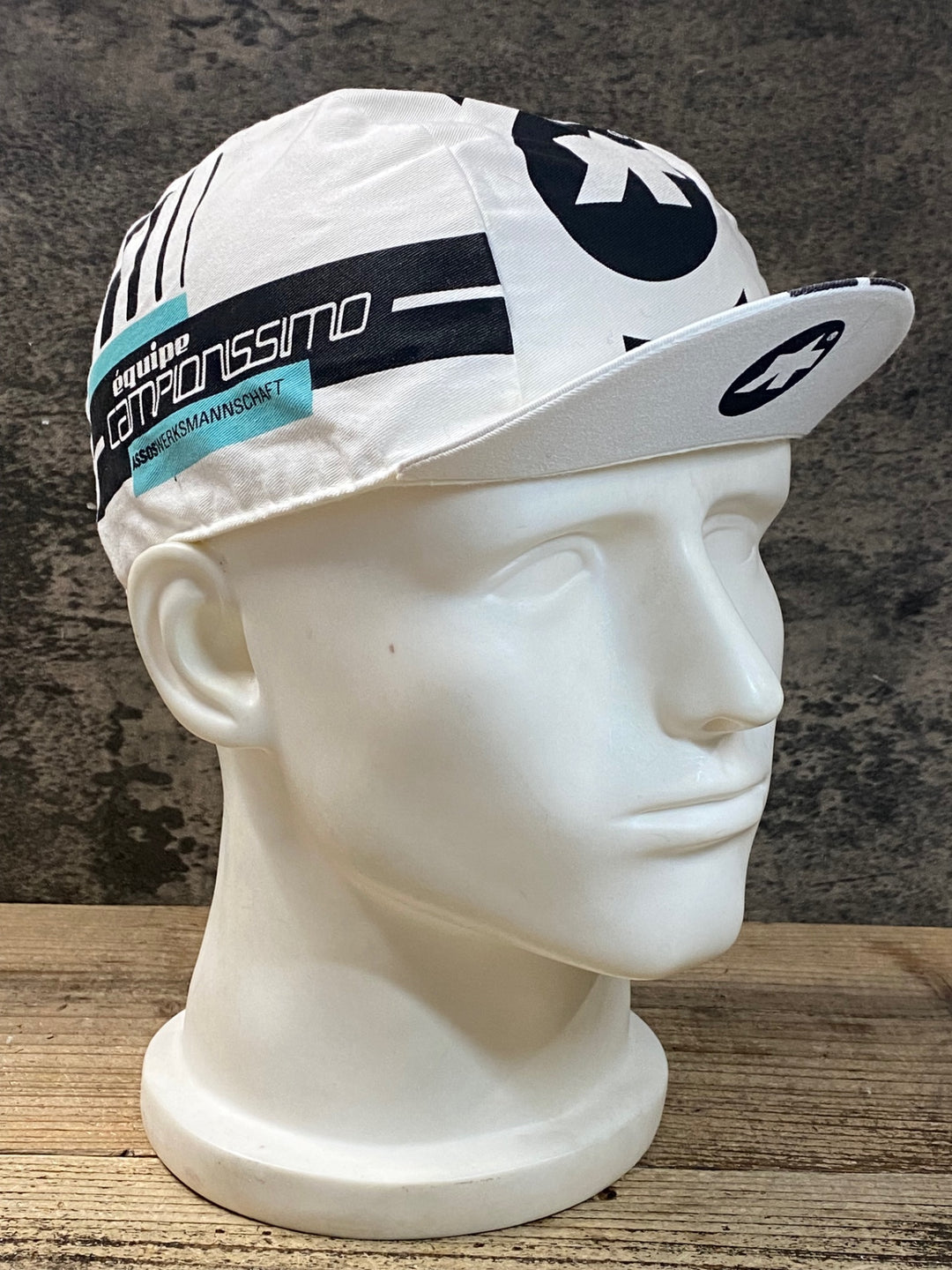 JV157 アソス ASSOS サイクルキャップ 白