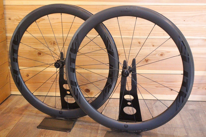 エリートホイールズ ELITEWHEELS エッジ EDGE 50 CERAMICハブ カーボン チューブレス ホイールセット シマノ11S/12S 【名古屋店】