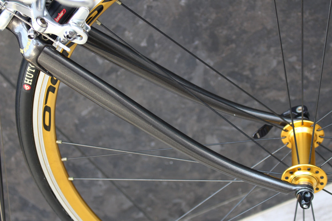 デローザ DE ROSA ネオプリマート NEO PRIMATO 2009頃 52サイズ カンパニョーロ ケンタウル 10S クロモリ ロードバイク GOLD KHAMSIN 【福岡店】