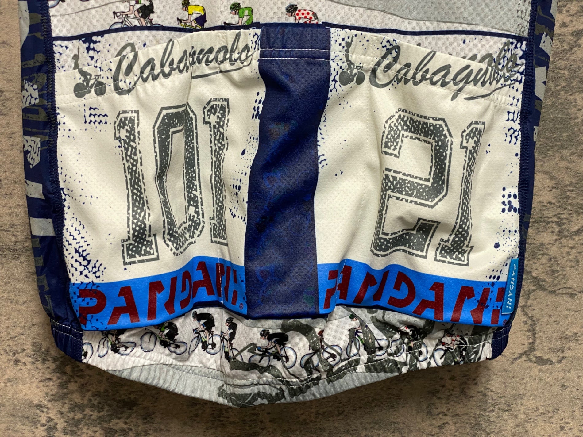 JR212 パンダーニ pandani 半袖サイクルジャージ M 白紺 – BICI AMORE