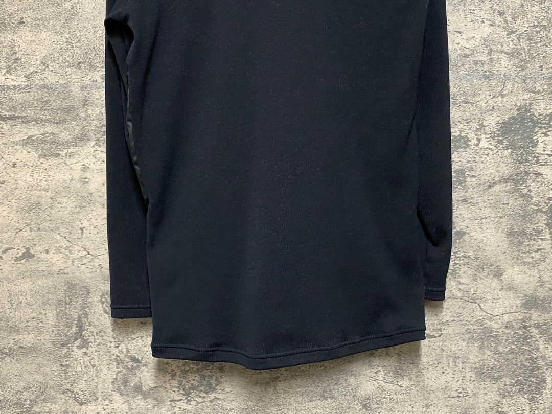 JP129 パールイズミ PEARL iZUMi 長袖 ミドルレイヤー 黒 M
