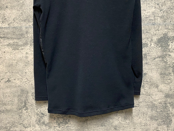 JP129 パールイズミ PEARL iZUMi 長袖 ミドルレイヤー 黒 M