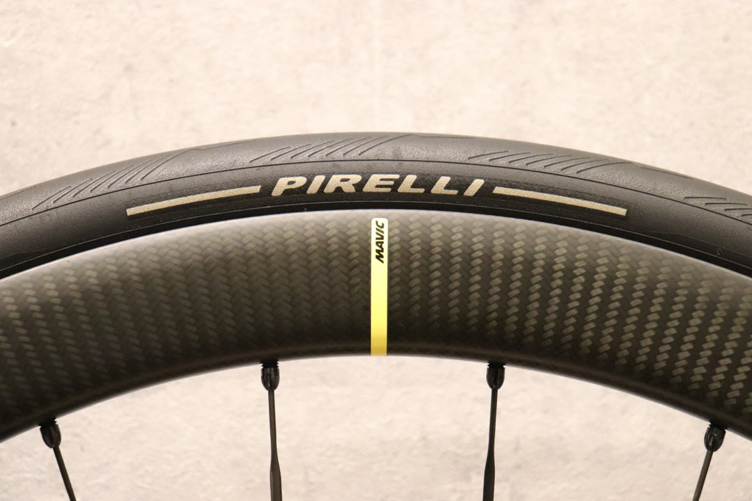 マヴィック MAVIC コスミック COSMIC SLR45 DISC カーボン チューブレスレディ ホイールセット シマノ 12/11S 【さいたま浦和店】