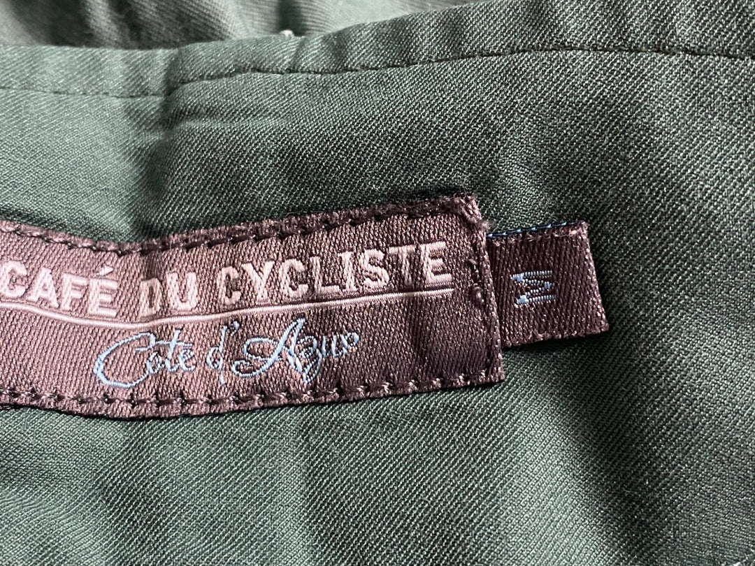 JV278 カフェドシクリステ Cafe du Cycliste Paulette man サイクルパンツ 緑 M