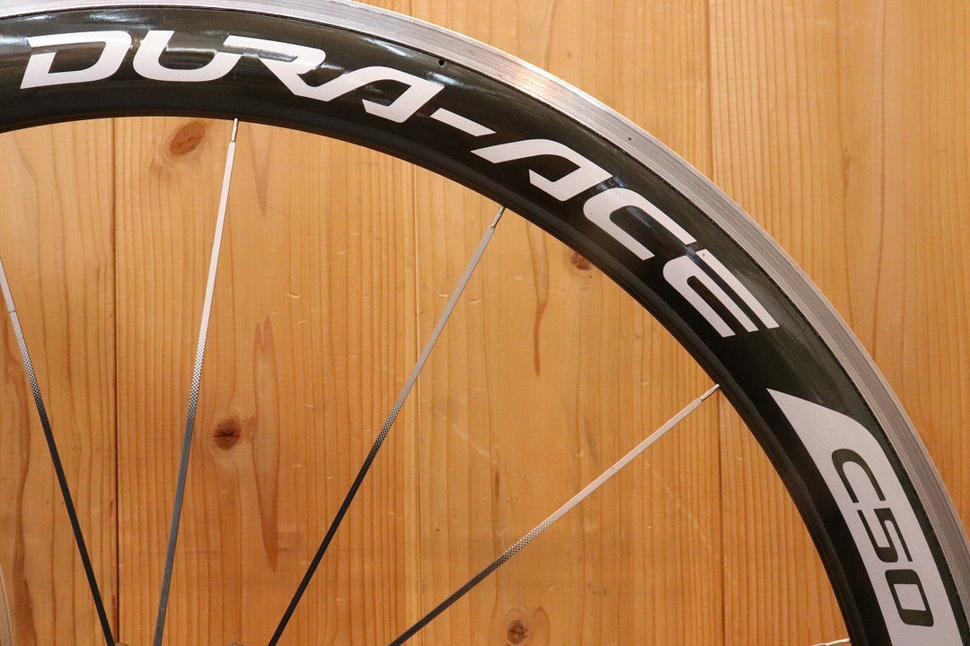 シマノ SHIMANO デュラエース DURA-ACE WH-9000 C50 CL アルミ カーボン クリンチャー ホイールセット シマノ 11S/12S 【芦屋店】