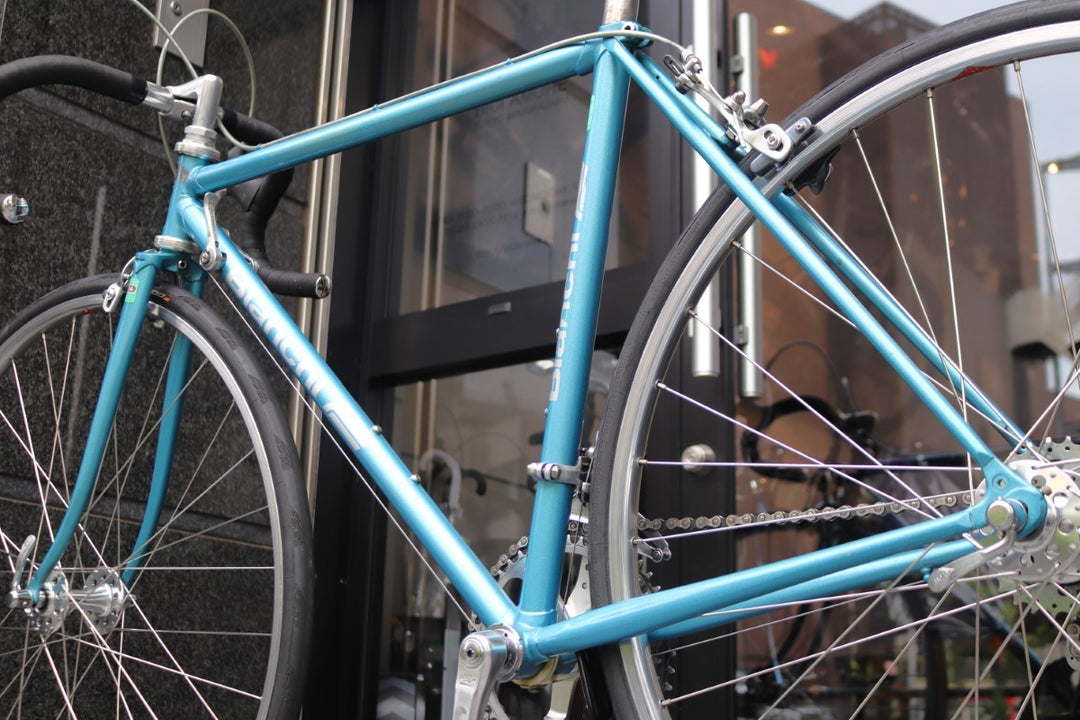 ビアンキ Bianchi レコード REKORD 845 シマノ 105 ゴールデンアロー 5S ヴィンテージ スチール ロードバイク 【東京南麻布店】
