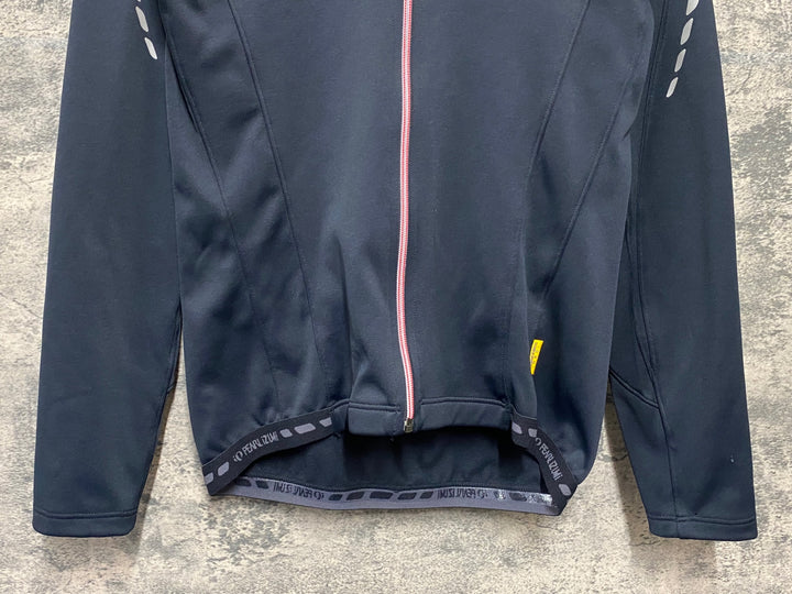 KD839 パールイズミ PEARL iZUMi 長袖 サイクルジャケット 黒 M 裏起毛 THERMODRESS NEO