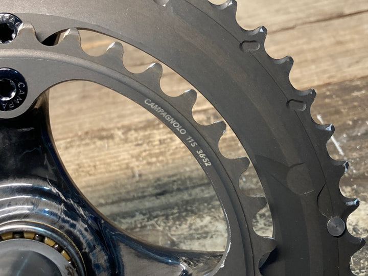 JE529 カンパニョーロ CAMPAGNOLO スーパーレコード SUPER RECORD FC15-SR262CT クランクセット 172.5mm 52/36T 11S