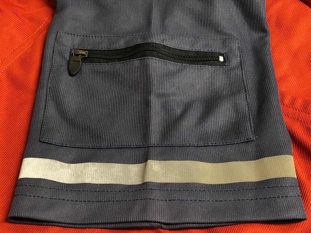 KL251 アディダス adidas 半袖 サイクルジャージ バーガンディ グレー L ハーフジップ