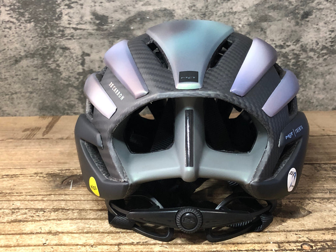 JO310 メット MET トレンタ TRENTA 3K CARBON Mips ヘルメット 緑マジョーラ M 2025/02製造