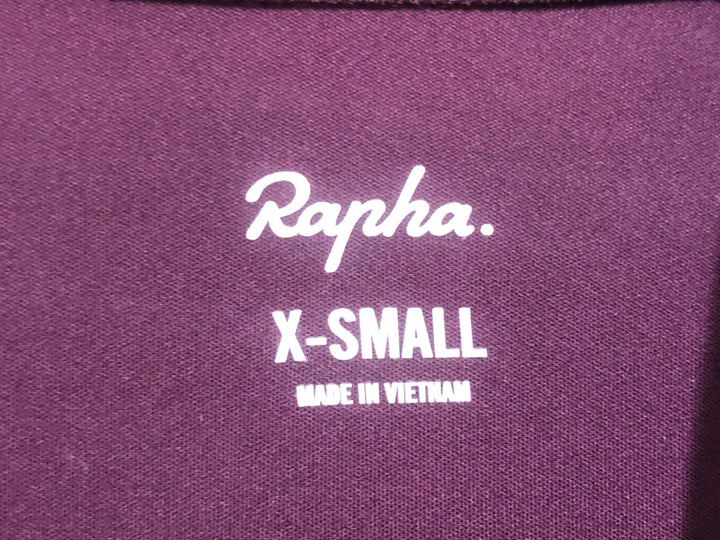 KM991 ラファ Rapha WOMEN'S CORE JERSEY 半袖 サイクルジャージ 紫 XS レディース