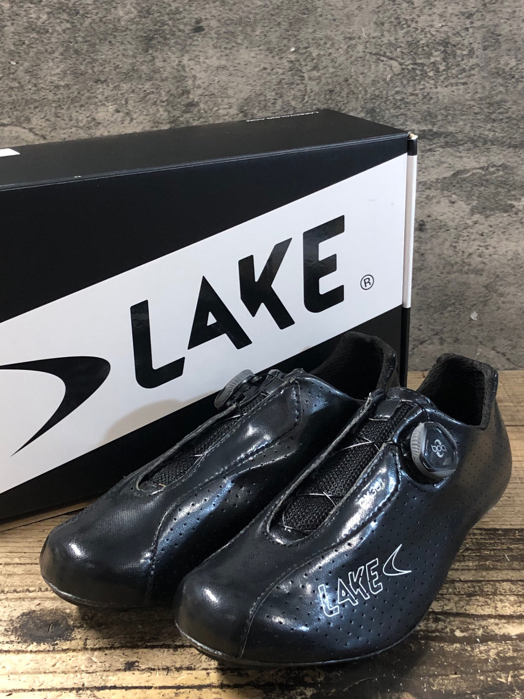 KJ403 レイク LAKE CX301 ビンディングシューズ カーボンソール EU40.5 wide