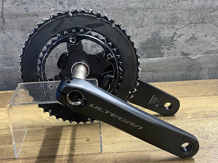 JY756 シマノ SHIMANO アルテグラ ULTEGRA FC-R8100-P 170mm 50/34T 両足計測パワーメーター クランクセット 接続確認済 ※取付ボルト欠品
