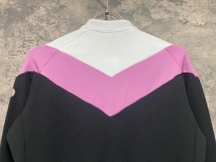 JX563 ビエンメ BEMME 長袖 サイクルジャージ 黒 L 裏起毛