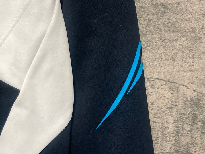 JQ565 パールイズミ PEARL iZUMi 長袖サイクルジャケット 白黒 L 裏起毛 THERMODRESS NEO